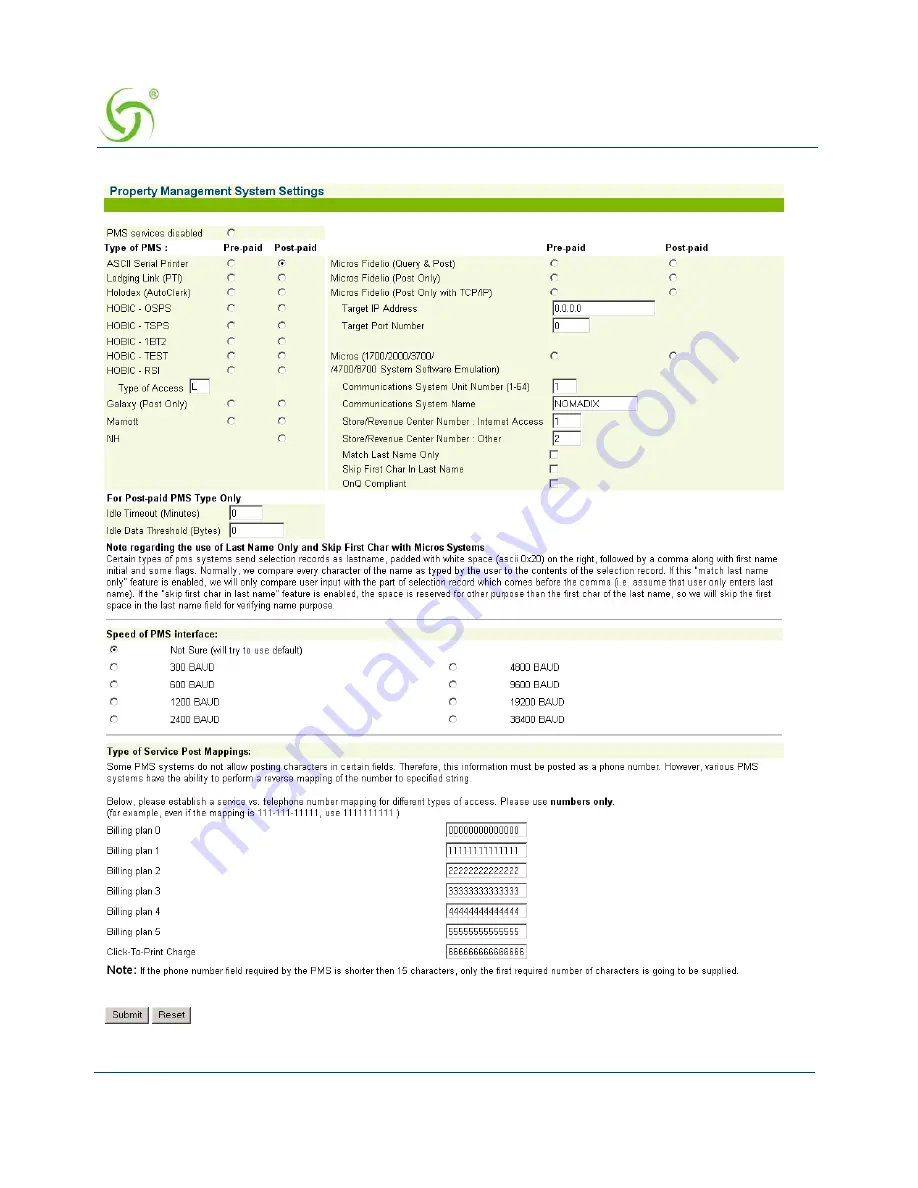 Nomadix AG 5500 User Manual Download Page 126