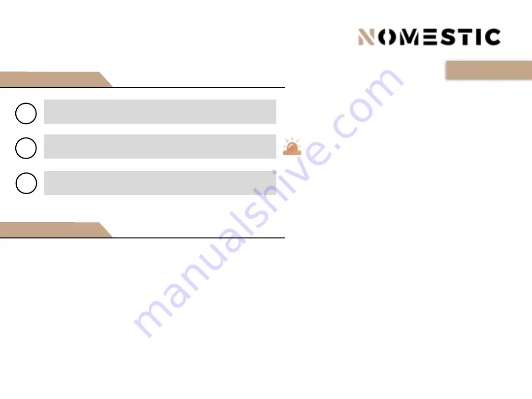 Nomestic PTH-9C Instruction Manual Download Page 5