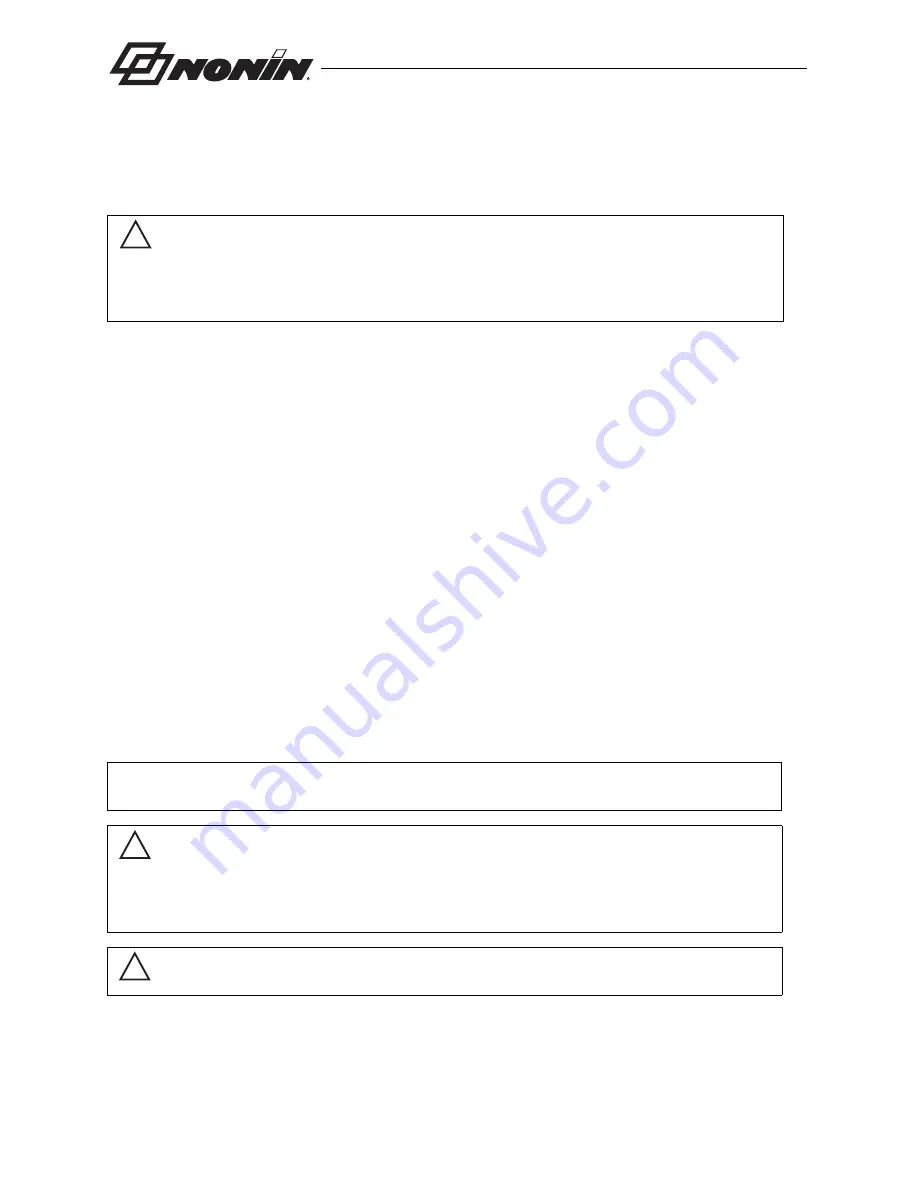 Nonin RespSense II LS1R Operator'S Manual Download Page 18