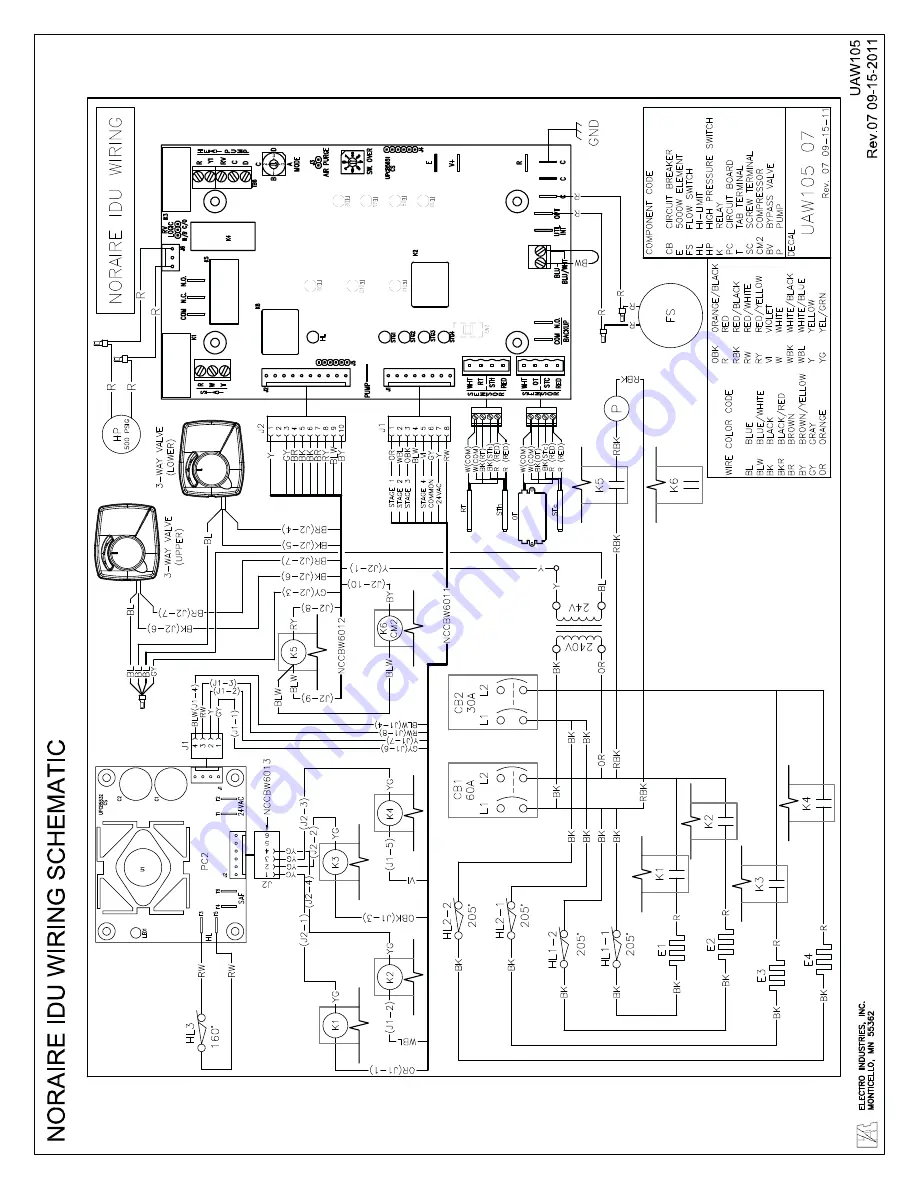 NorAire NC-FE series Installation & Operating Instructions Manual Download Page 60