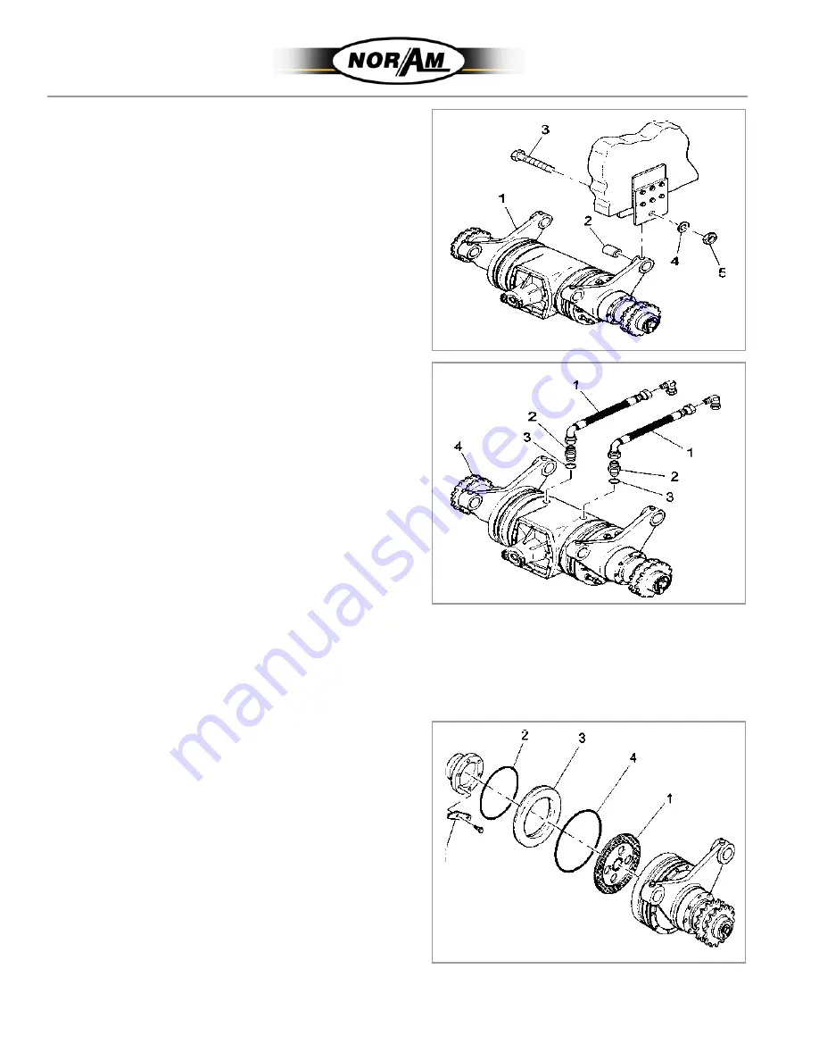 NorAM 65E Turbo Motor Grader Service Manual Download Page 403