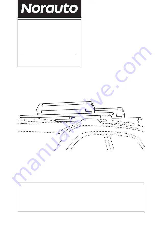 NORAUTO 2291775 Installation Manual And Security Information Download Page 1