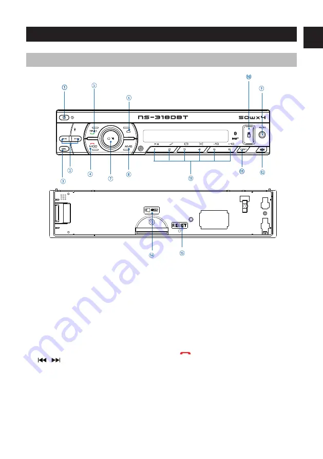 NORAUTO SOUND NS-318 DBT Скачать руководство пользователя страница 13