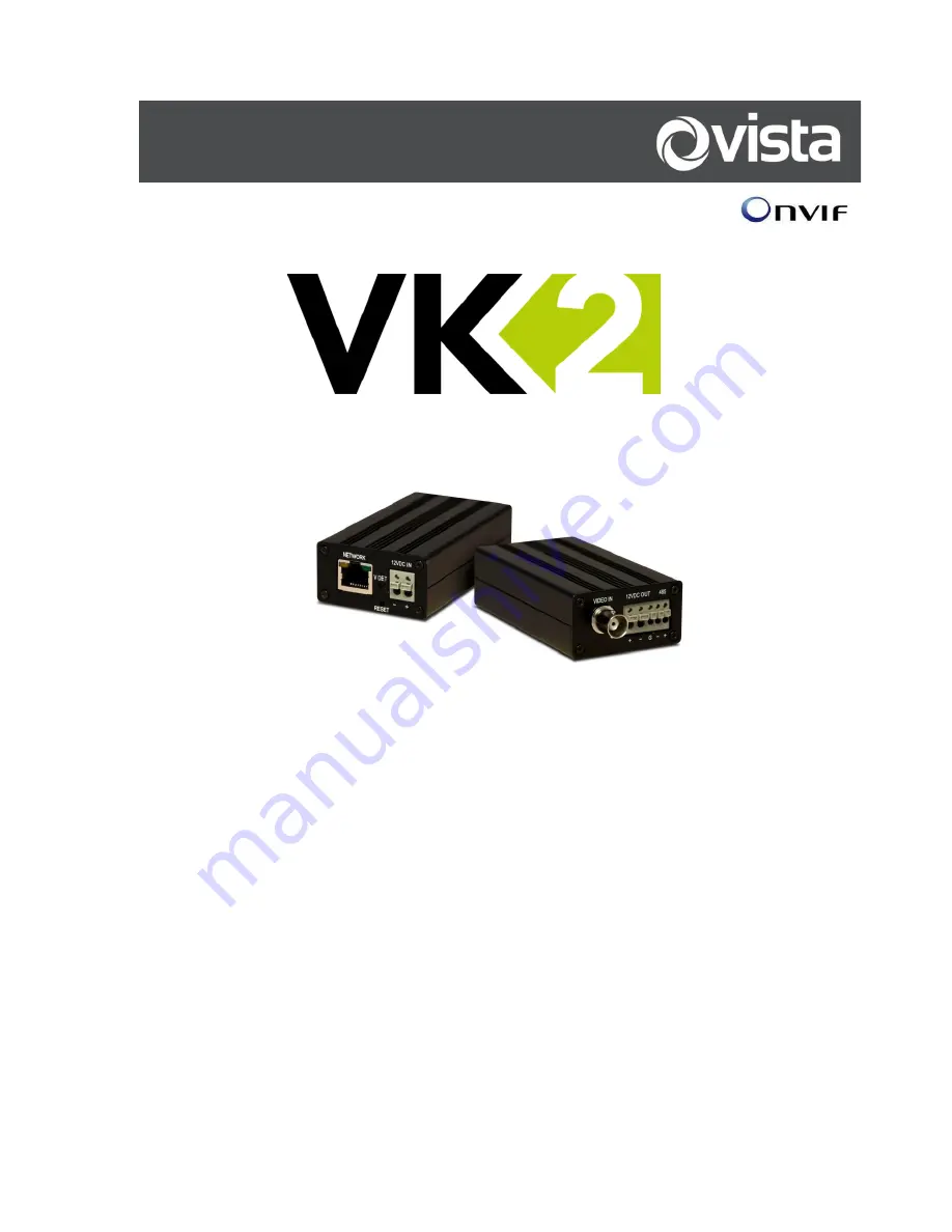 NORBAIN VK2-HDA-ENC1 Quick Install Manual Download Page 1