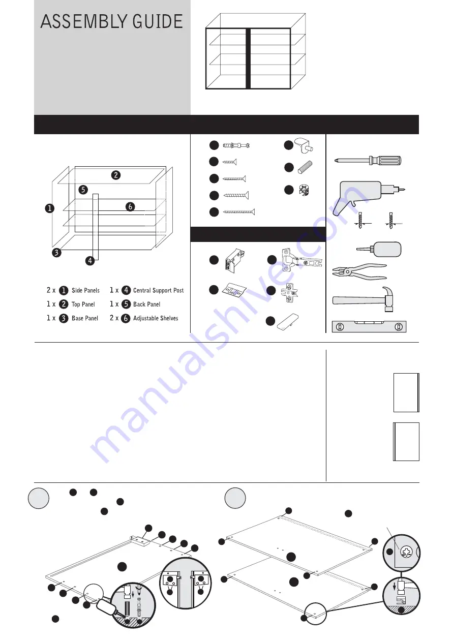 Norbord CSS 793 Assembly Manual Download Page 1