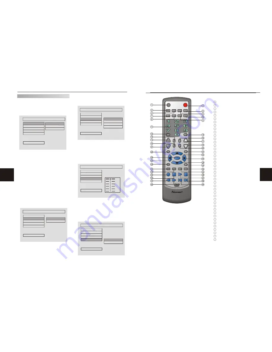 Norcent DP1800 Operating Instructions Manual Download Page 8