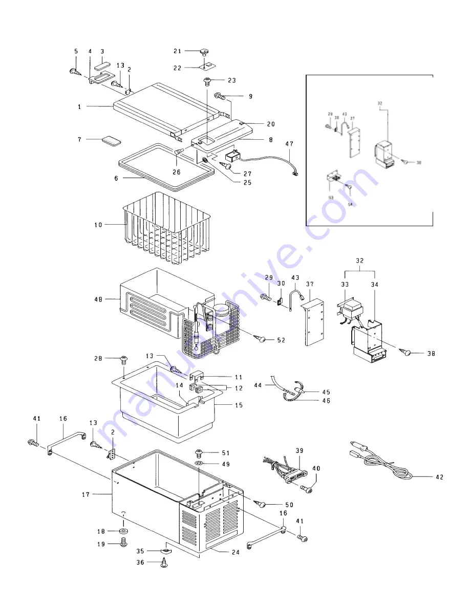 Norcold MRFT330D Parts List Download Page 2