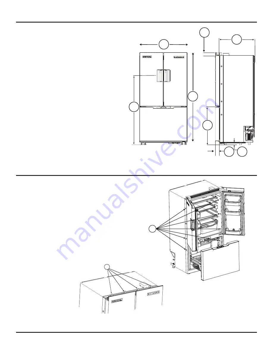 Norcold N15DCX-15 Installation Manual Download Page 4