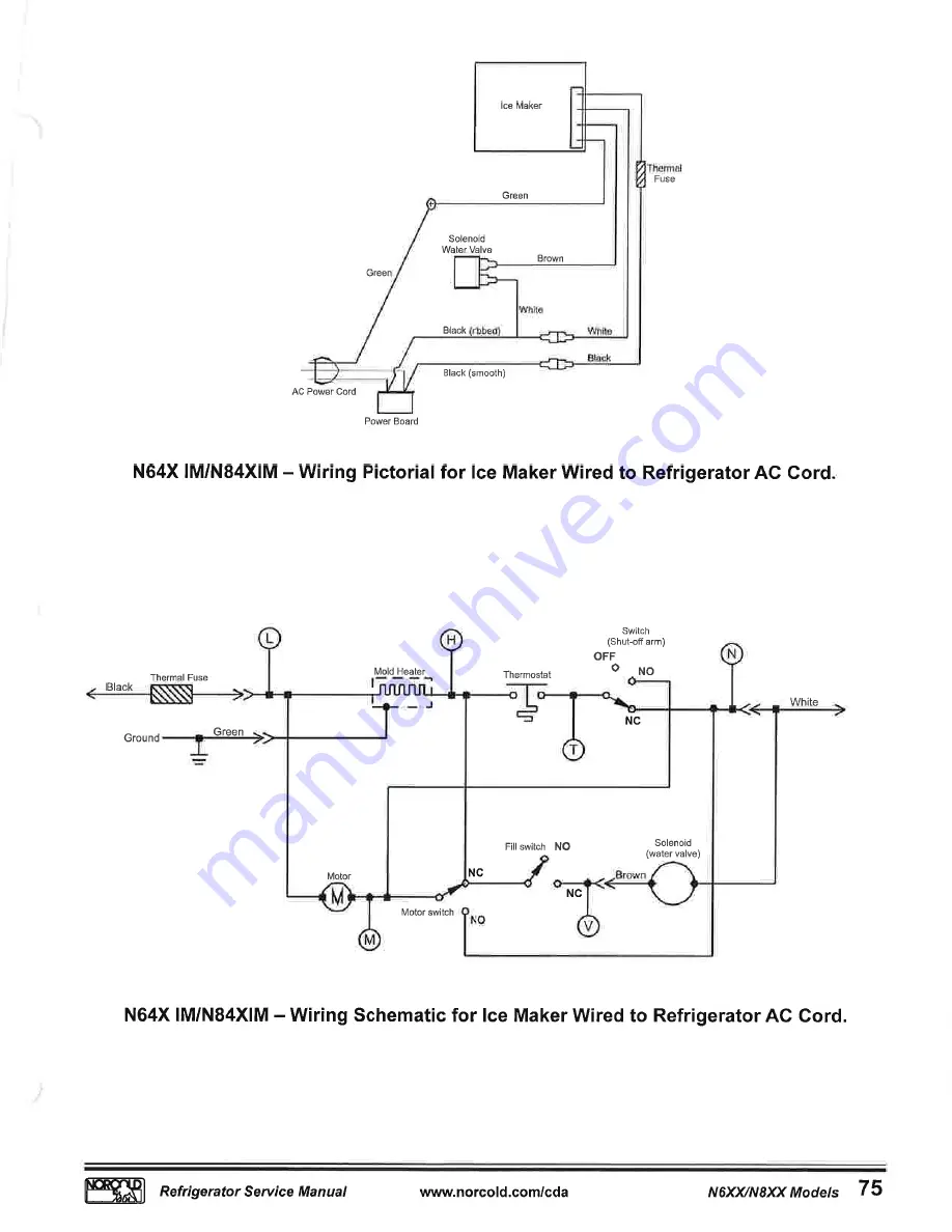 Norcold N61X Series Service Manual Download Page 78