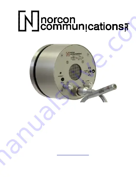 Norcon Communications TTU-1X Series User Manual Download Page 1