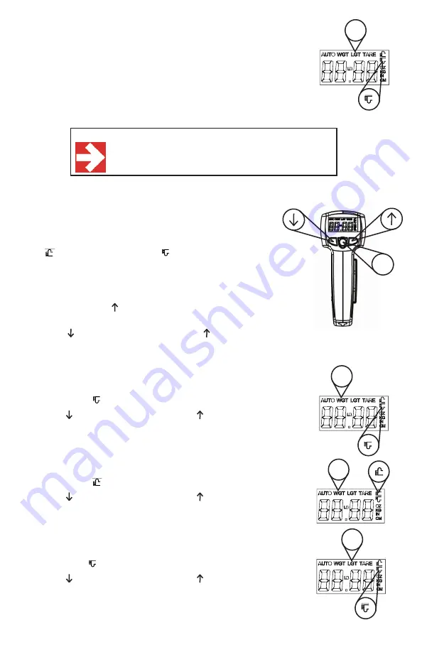 Norcross Sonic-Laser Scale XP Instruction Manual Download Page 4