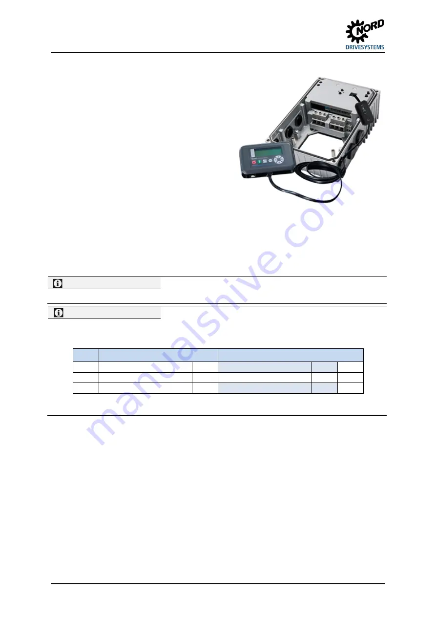 nord NORDAC START Series User Manual Download Page 56