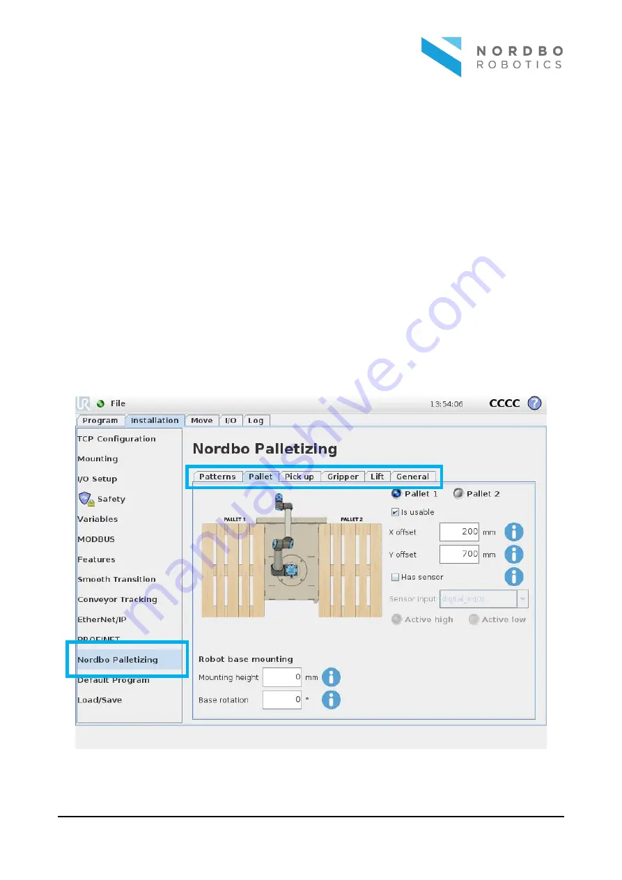 Nordbo Robotics Palletizer User Manual Download Page 6