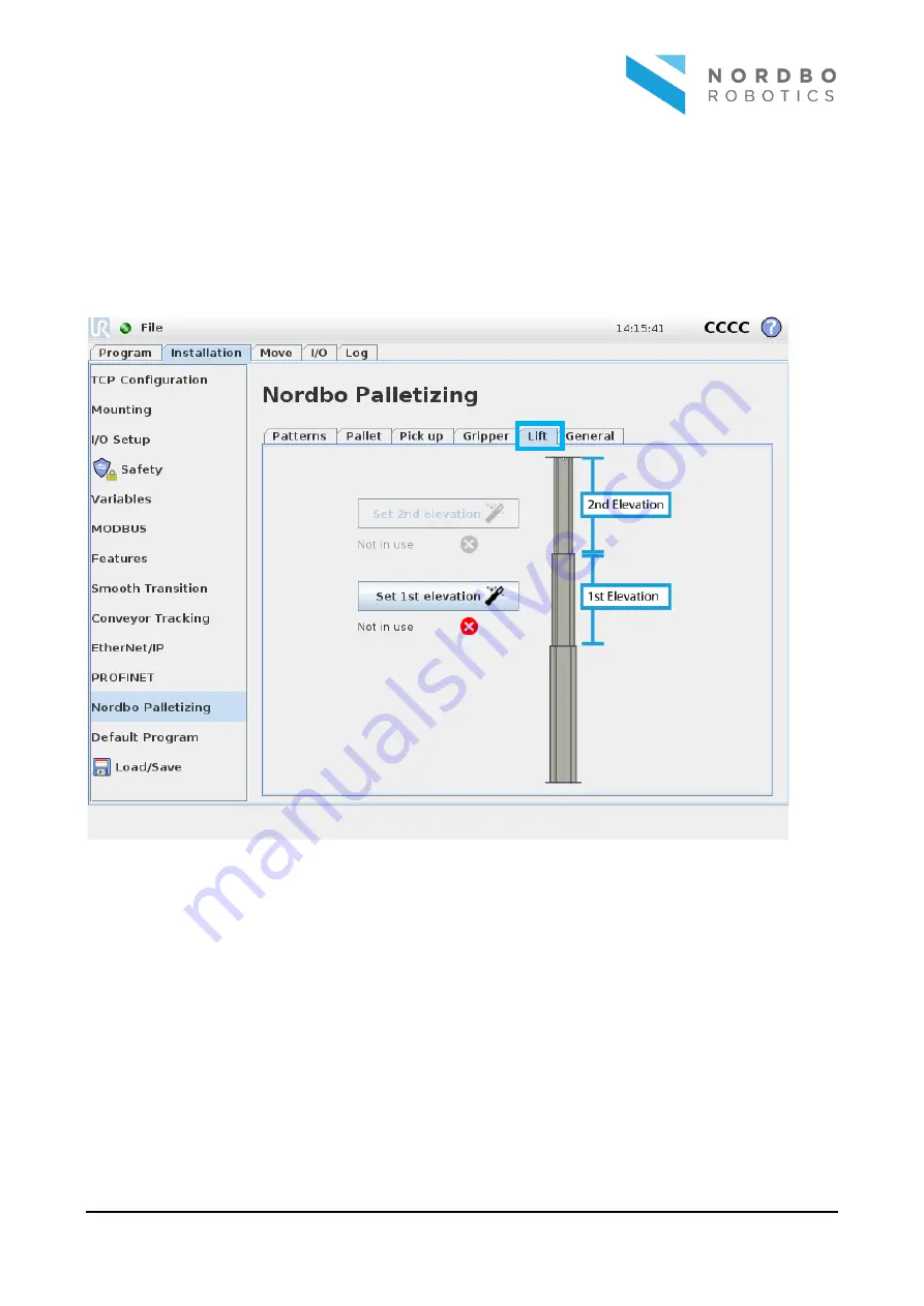 Nordbo Robotics Palletizer User Manual Download Page 11