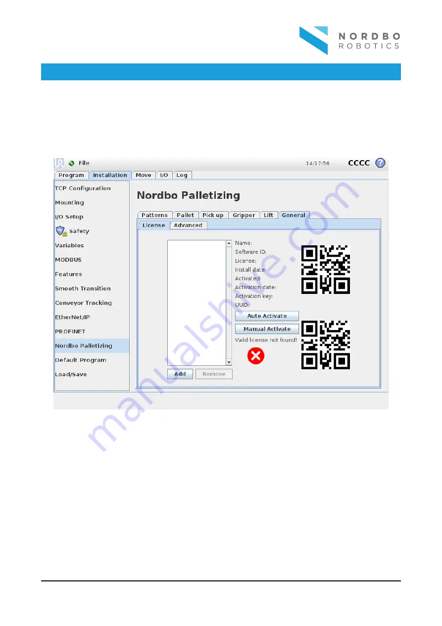 Nordbo Robotics Palletizer Скачать руководство пользователя страница 15