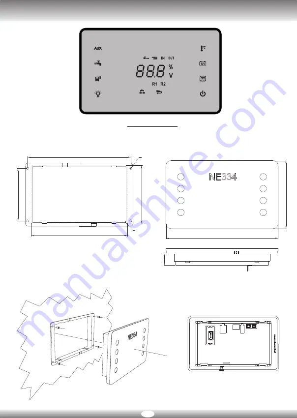 Nordelettronica NE334 Instruction Manual Download Page 2