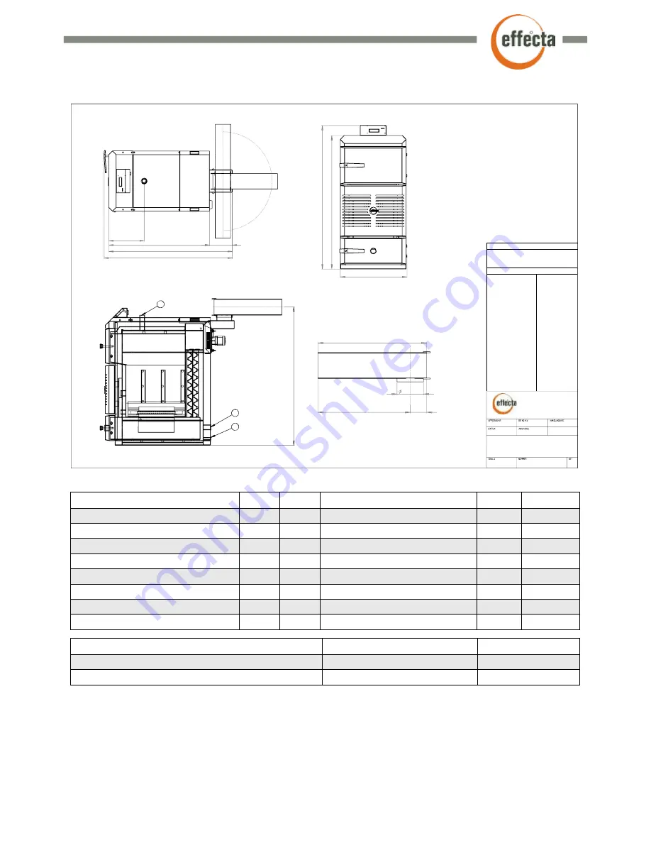 Nordic EFFECTA LAMBDA 35 Installation, Maintenance, Service, Assembly Download Page 11