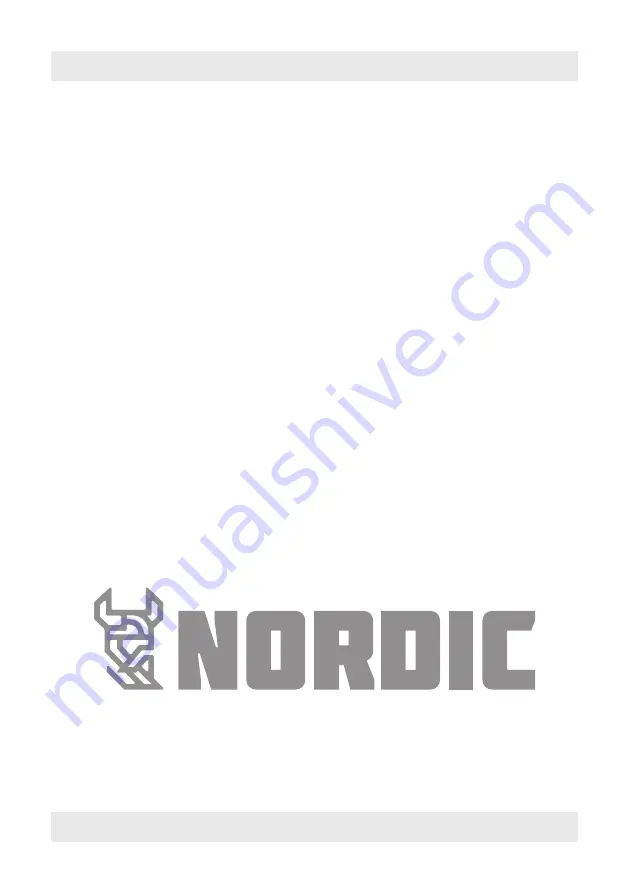 Nordic NG-L0218 Operating Manual Download Page 12