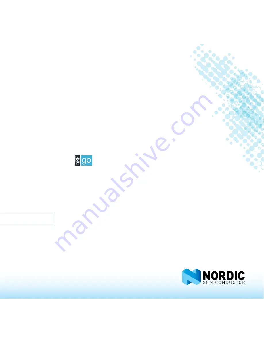 Nordic nRFgo nRF8002 Скачать руководство пользователя страница 1