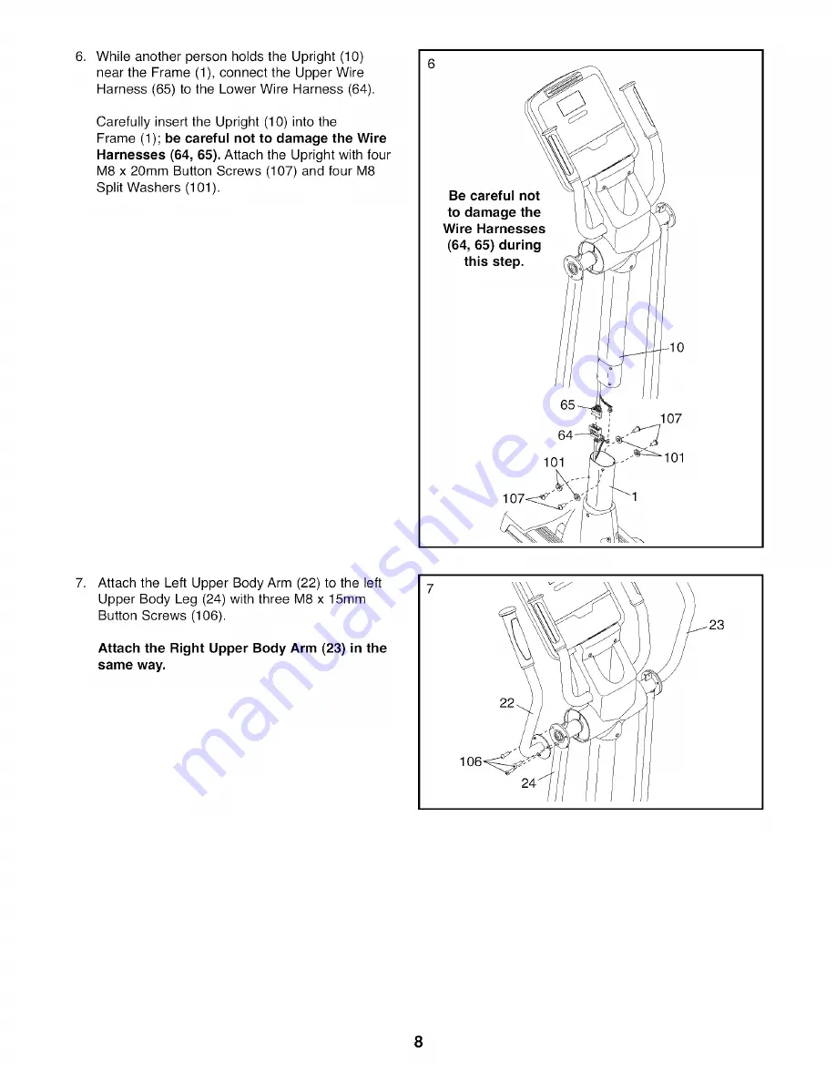 NordicTrack 23667.0 User Manual Download Page 8