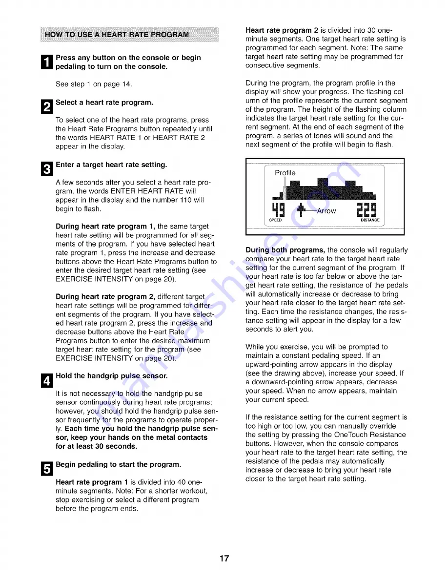 NordicTrack 23667.0 User Manual Download Page 17