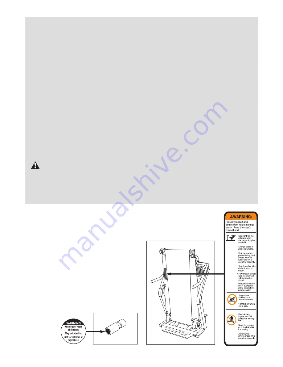 NordicTrack 7600r Treadmill User Manual Download Page 4