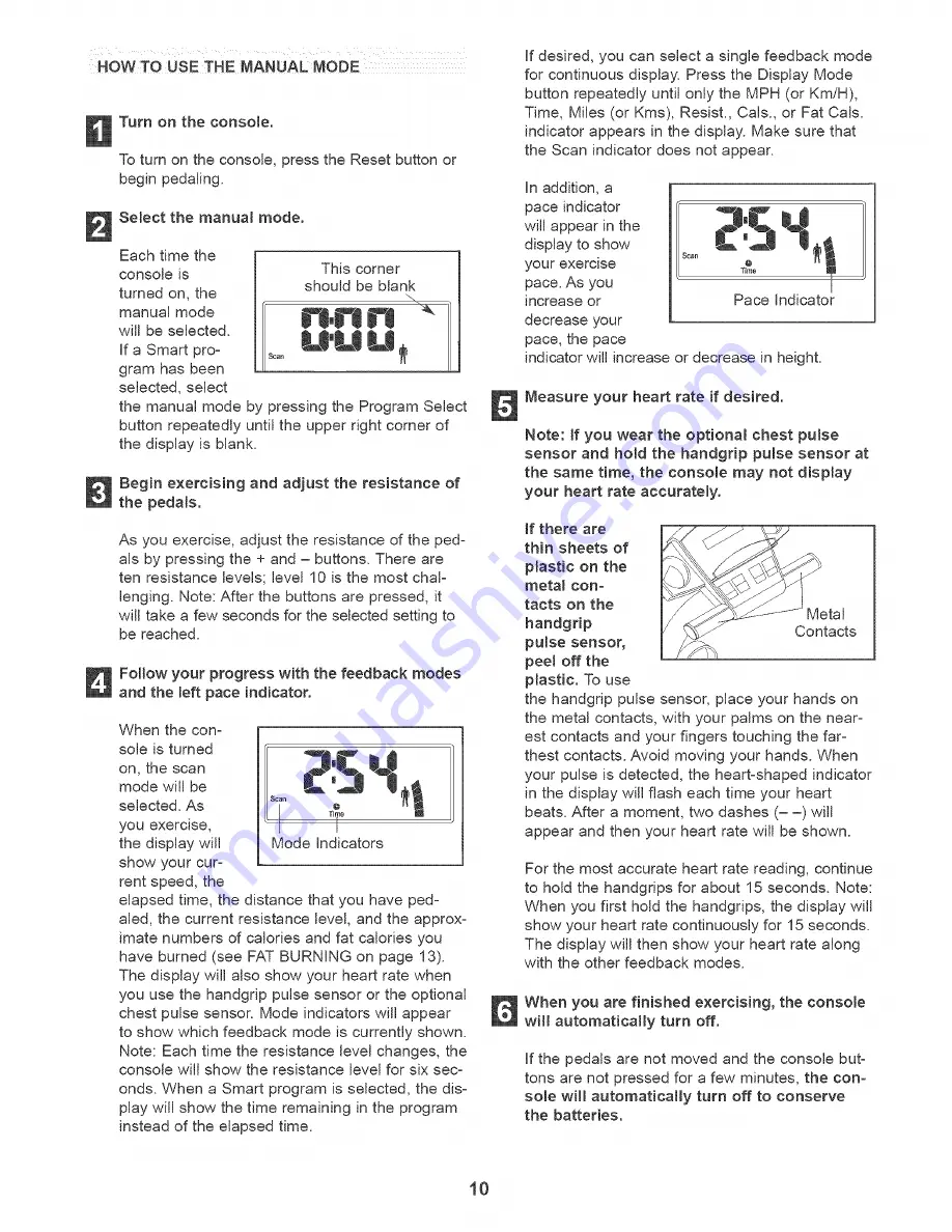 NordicTrack 831.298961 User Manual Download Page 10