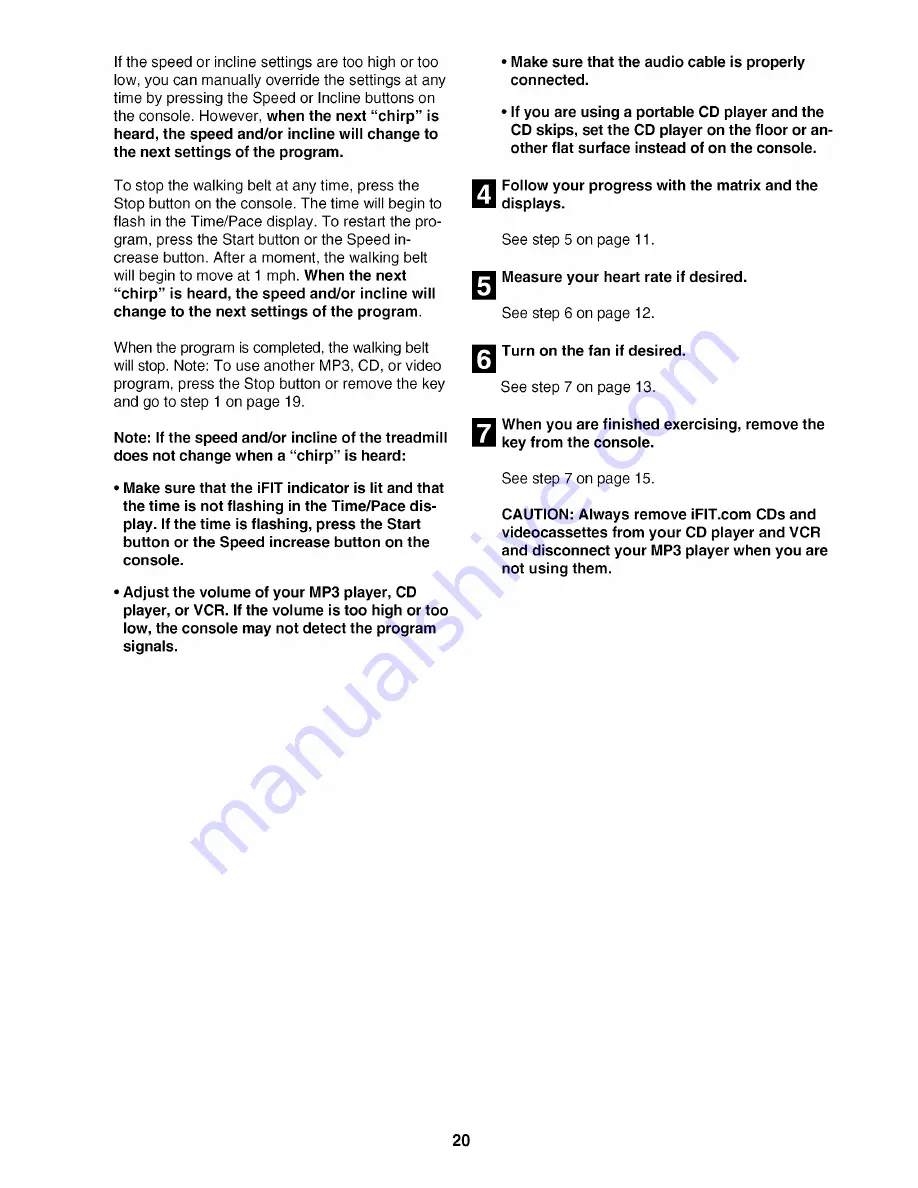 NordicTrack C2200 NTL10905.3 User Manual Download Page 54