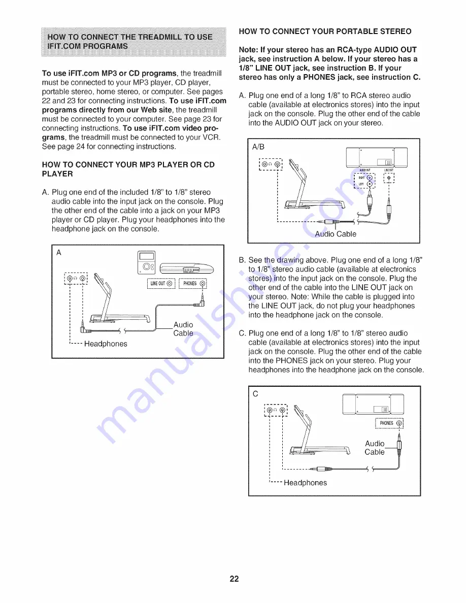 NordicTrack C2270 NTL12950 User Manual Download Page 22