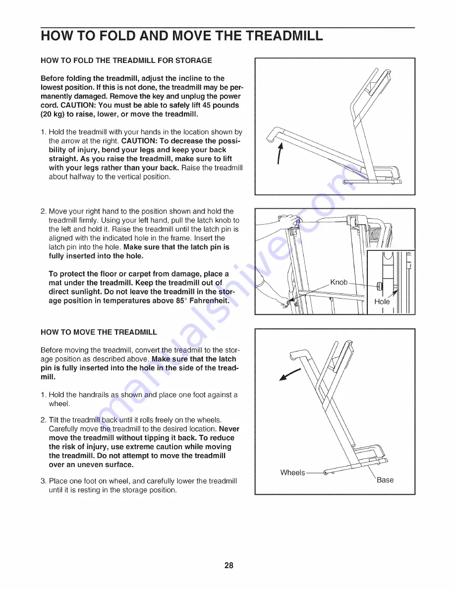 NordicTrack C2270 NTL12950 User Manual Download Page 28