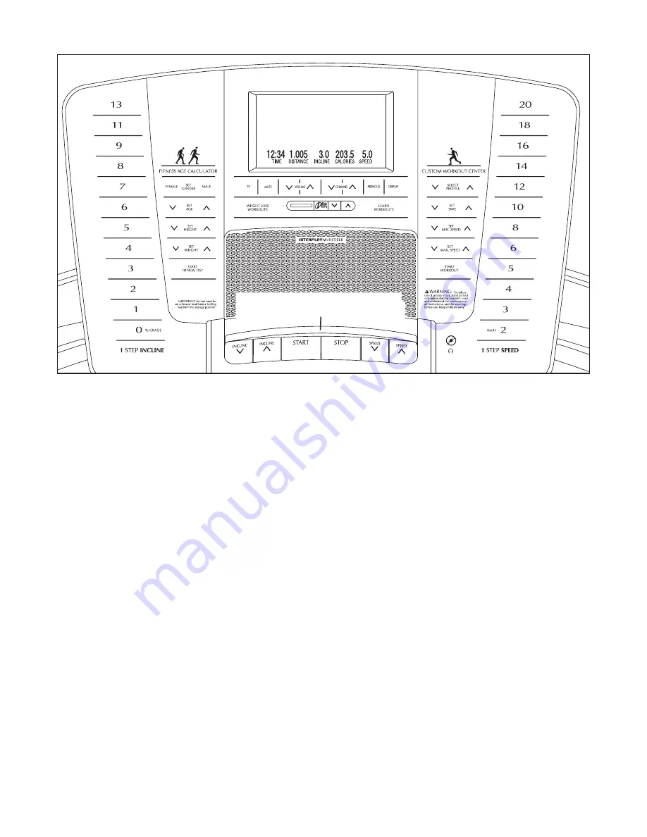 NordicTrack C3000 Treadmill (Hungarian) Felhasználói Kézikönyv Download Page 15