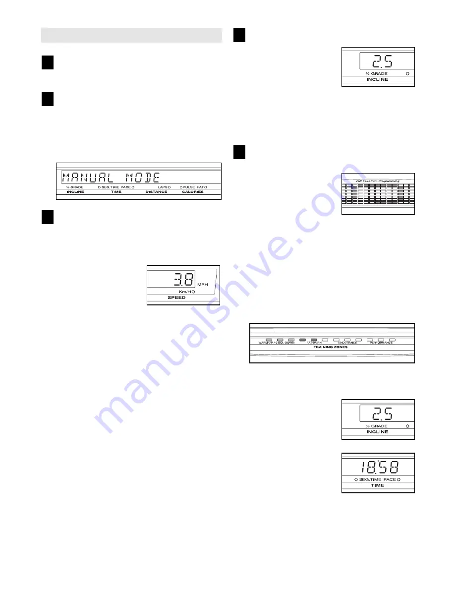 NordicTrack E 2500 User Manual Download Page 11