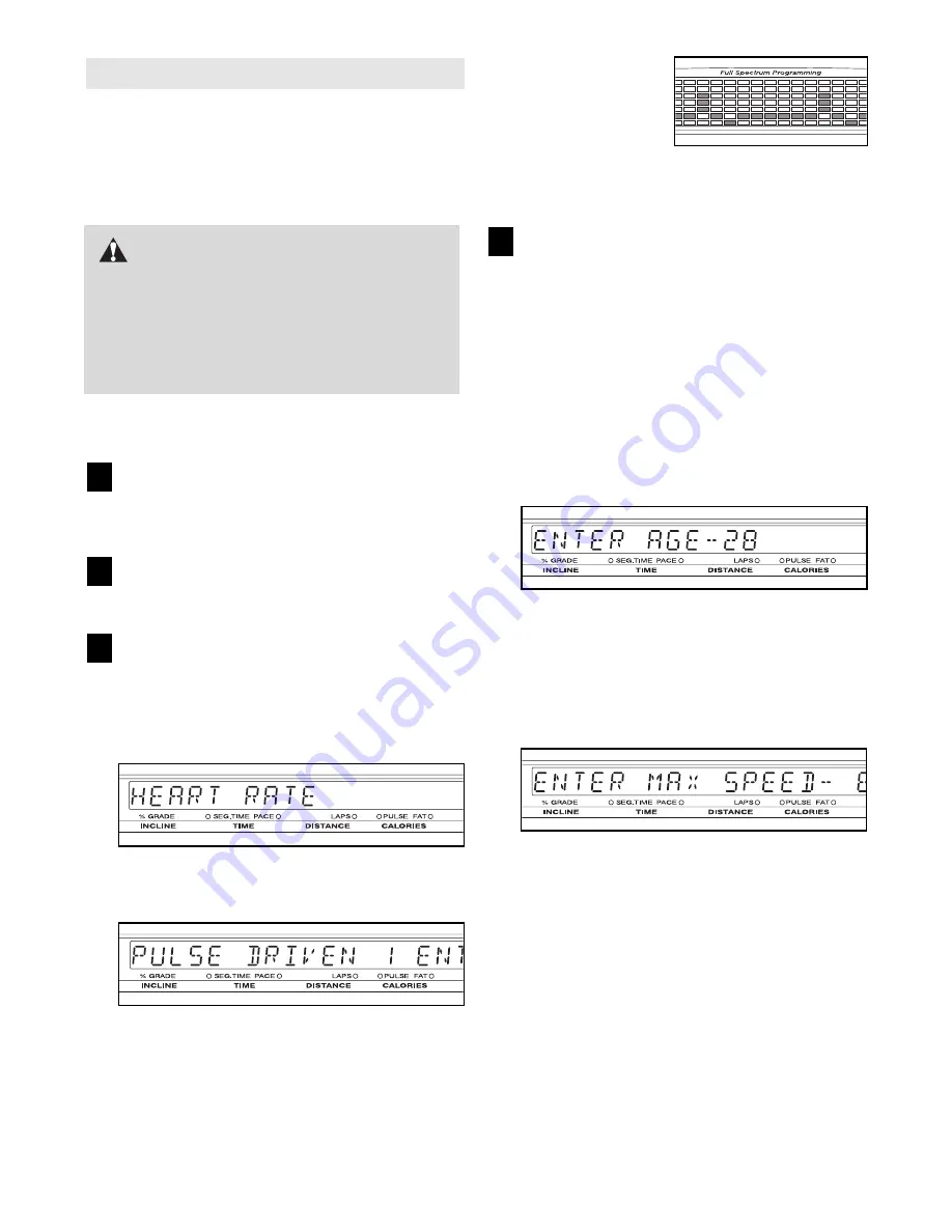 NordicTrack E 2500 User Manual Download Page 17