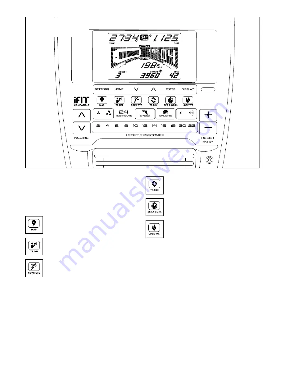 NordicTrack E10.0 power incline User Manual Download Page 11