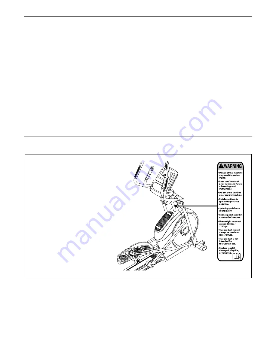 NordicTrack Elite 12.7 User Manual Download Page 2