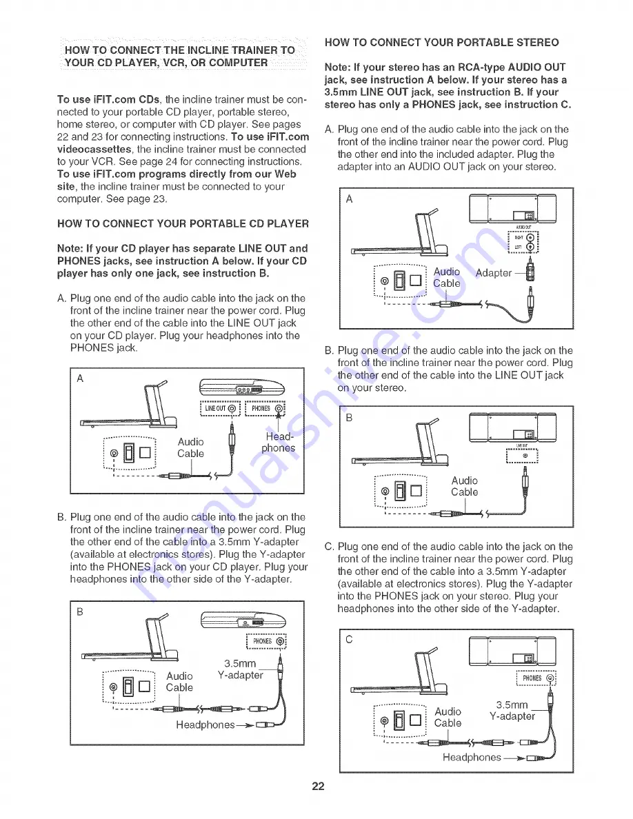 NordicTrack Incline Trainer NTK14940 User Manual Download Page 22