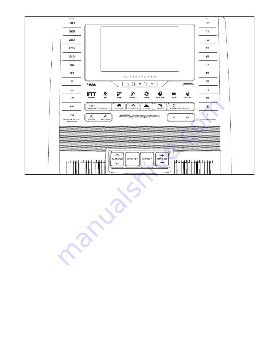 NordicTrack Incline Trainer X11i Interact Treadmill (Spanish) Manual Del Usuario Download Page 15