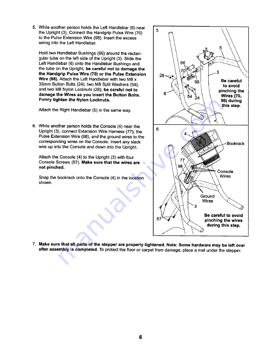 NordicTrack MTN 740 User Manual Download Page 6