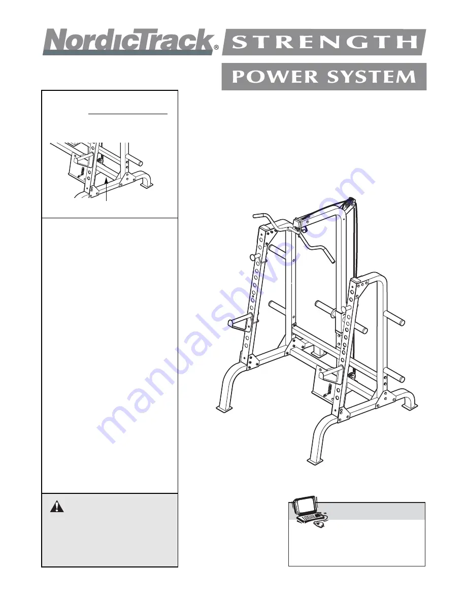 NordicTrack NTB58030 User Manual Download Page 1