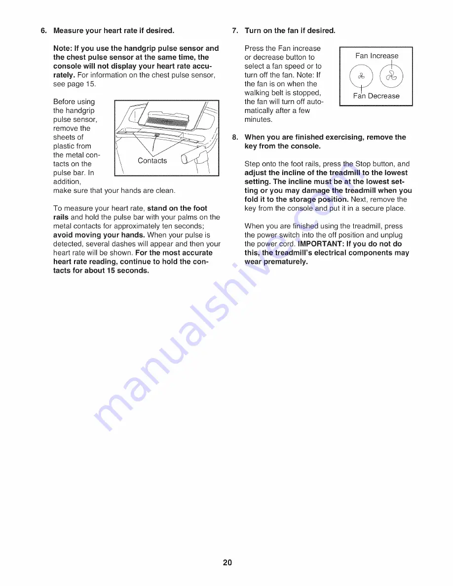 NordicTrack NTL08010.1 User Manual Download Page 20