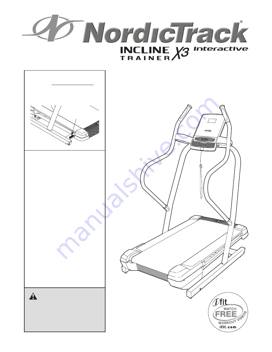 NordicTrack NTL15008.1 User Manual Download Page 1