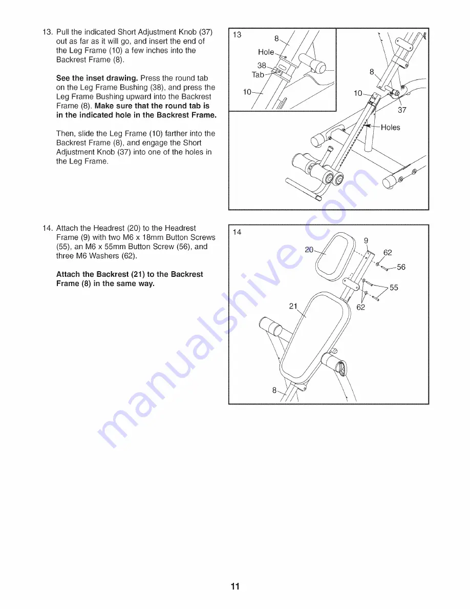 NordicTrack Revitalize 831.14895.0 User Manual Download Page 11