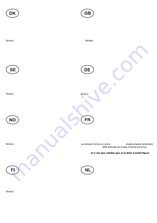 nordlux 84971003 Mounting Instruction Download Page 9