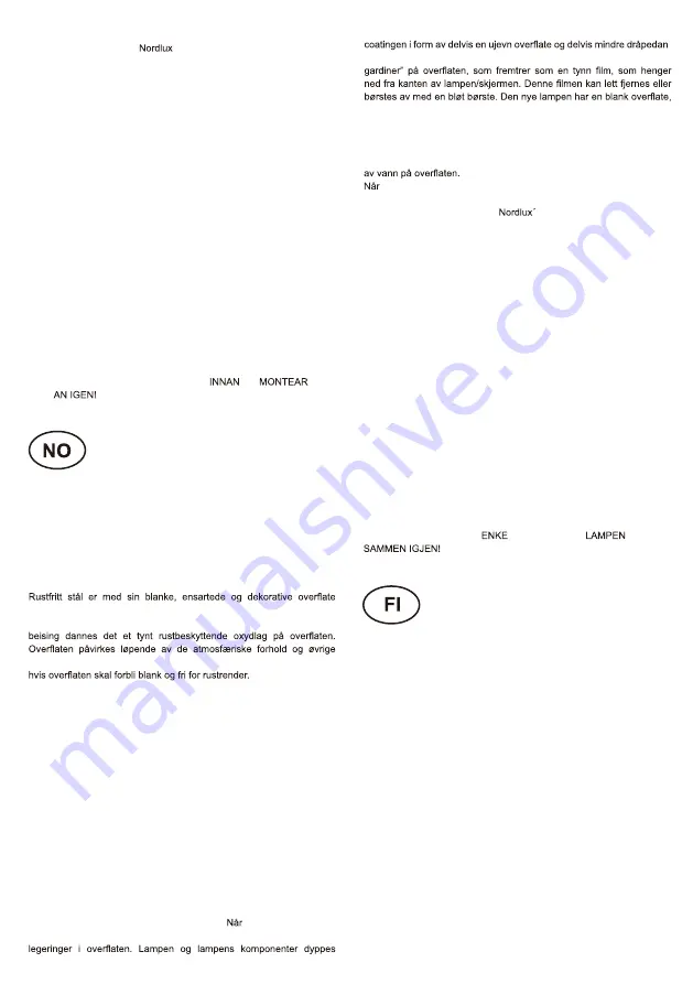 nordlux 84971003 Mounting Instruction Download Page 11