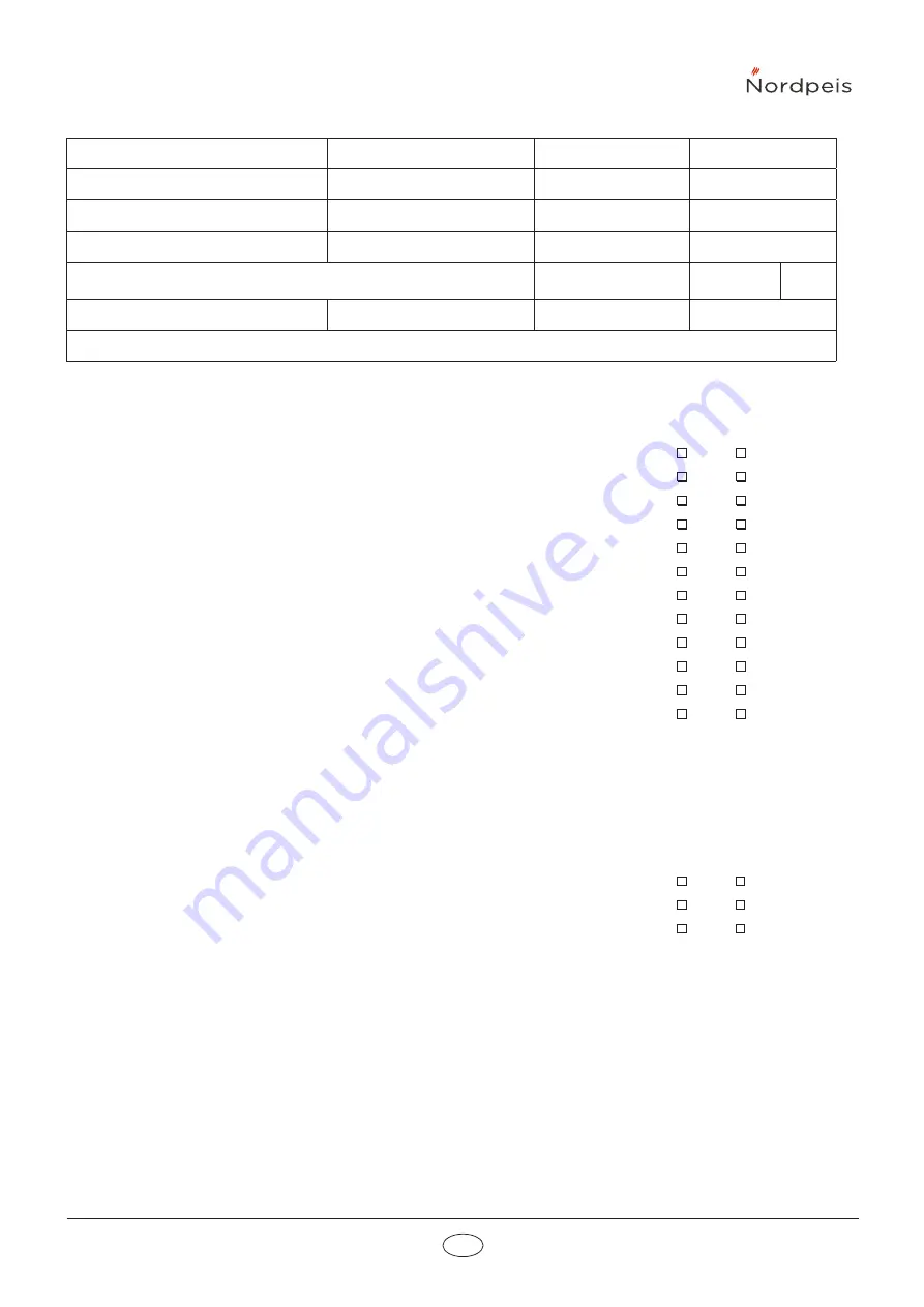 Nordpeis Quadro Basic Series Installation And User Manual Download Page 8