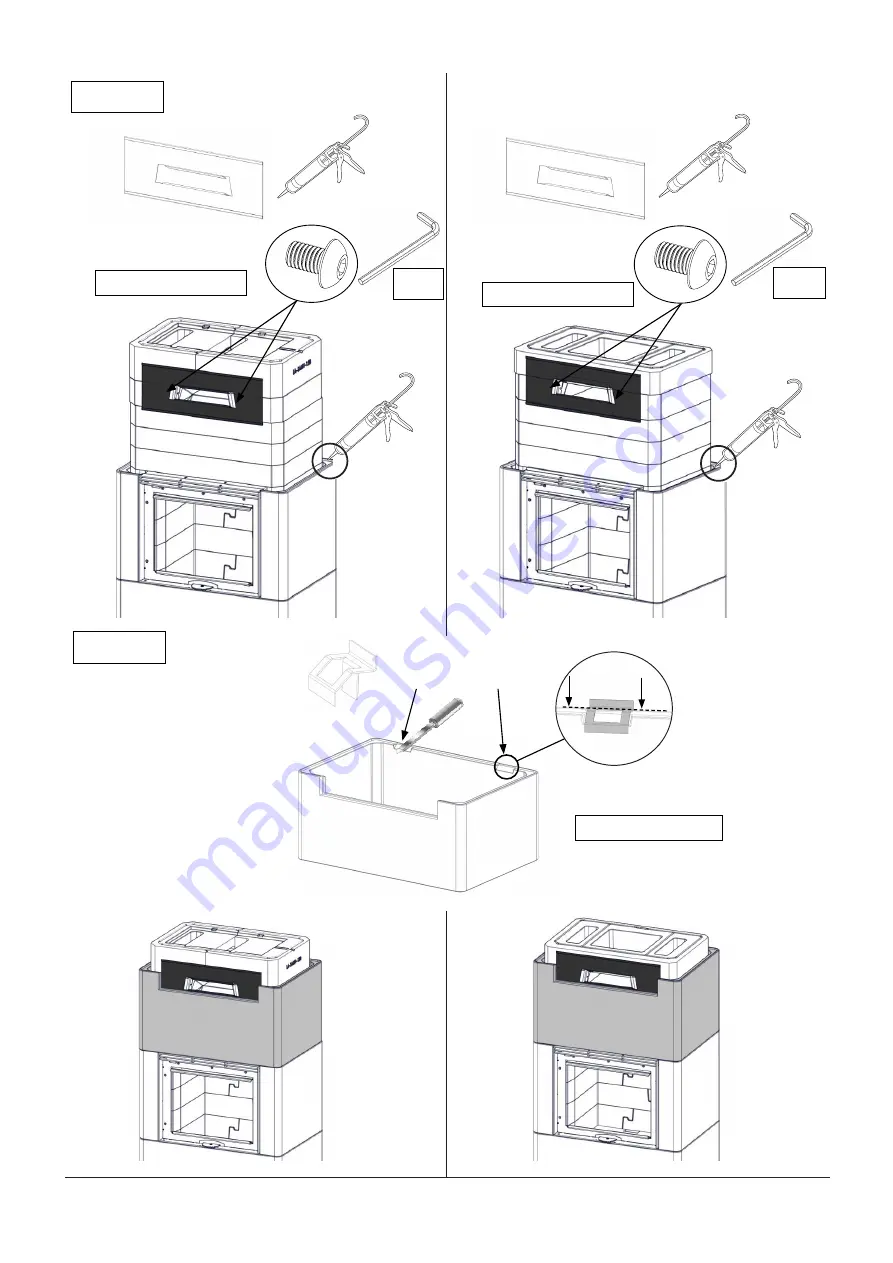 Nordpeis Salzburg L Convection Installation Manual Download Page 54