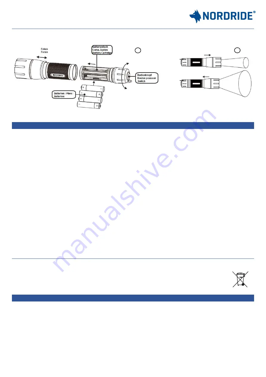 NORDRIDE 5210 SPOT PRO A Operating Instructions Download Page 1