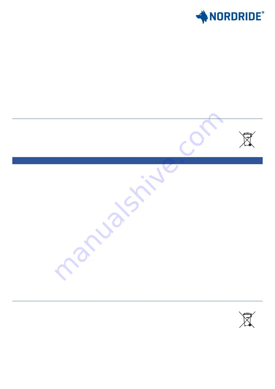 NORDRIDE 5210 SPOT PRO A Operating Instructions Download Page 2