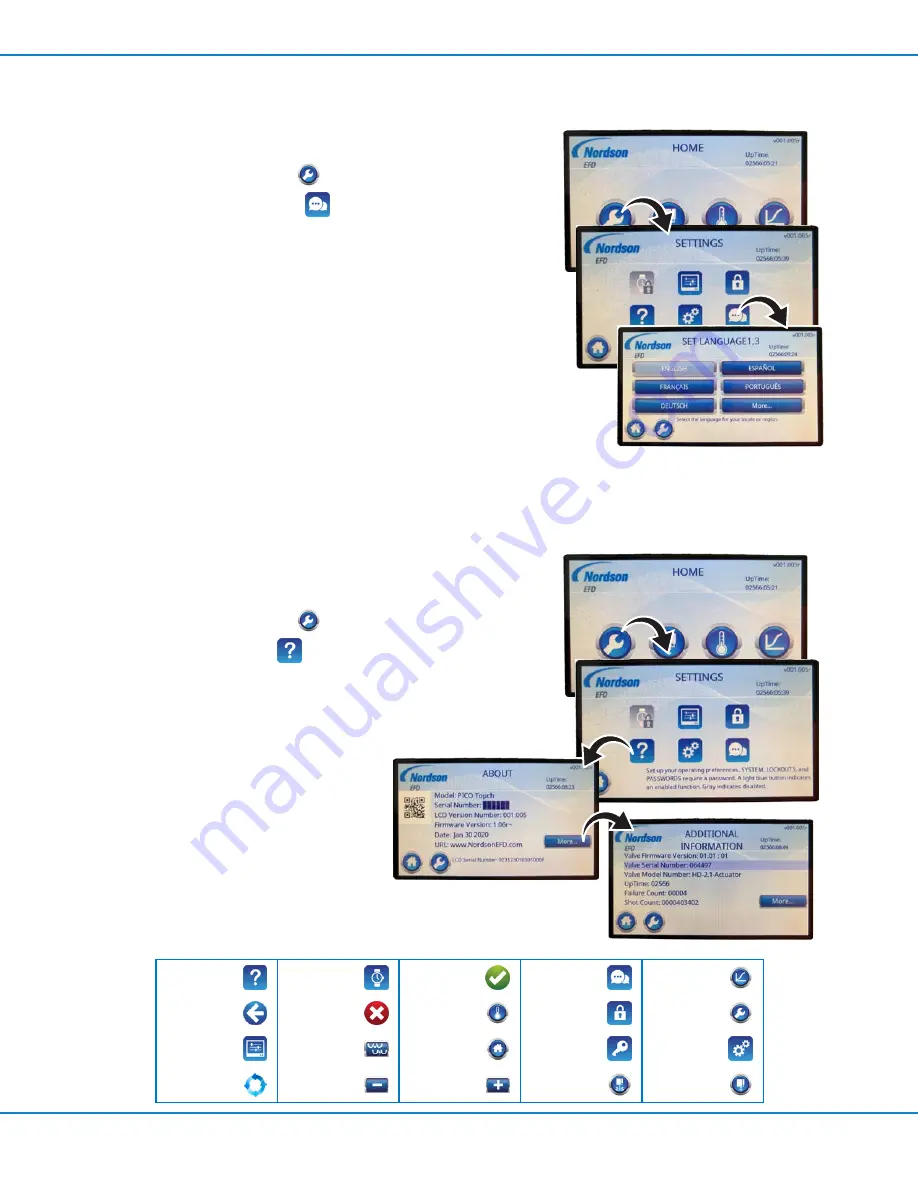 Nordson EFD PICO Touch Series Operating Manual Download Page 43