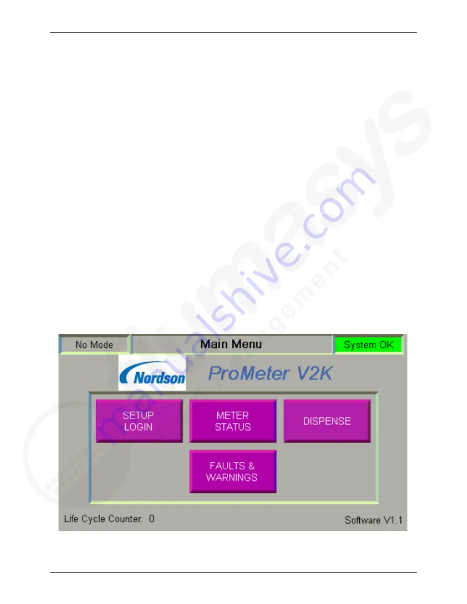 Nordson Sealant Equipment PRO-METER V2K Customer Product Manual Download Page 129